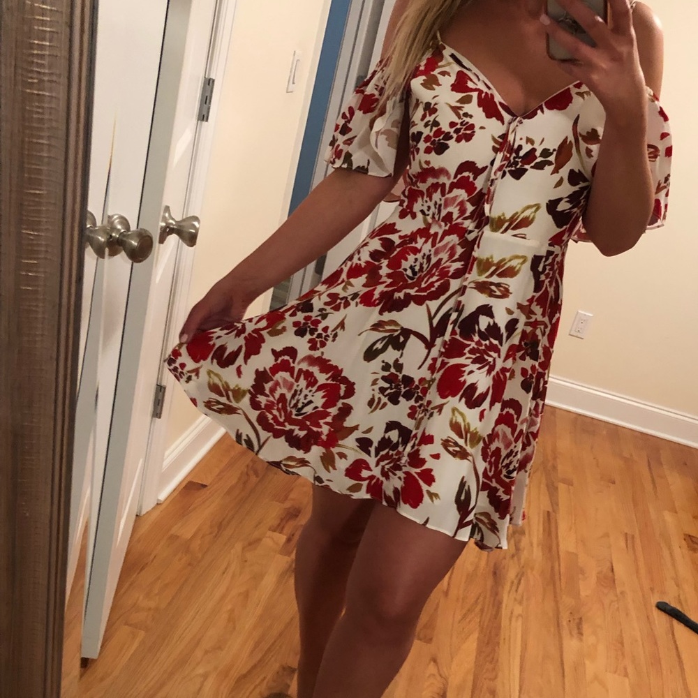 Lovers & friends dress! Ruffle sleeve